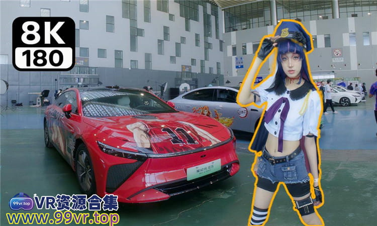 180°全景VR视频：Cosplay漫展展览+车展一起 超清8K 0715-54