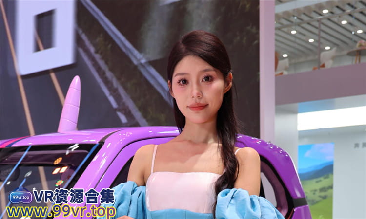 180°全景VR视频：超级甜美的模特们VR车模美女 超清8K 0715-46
